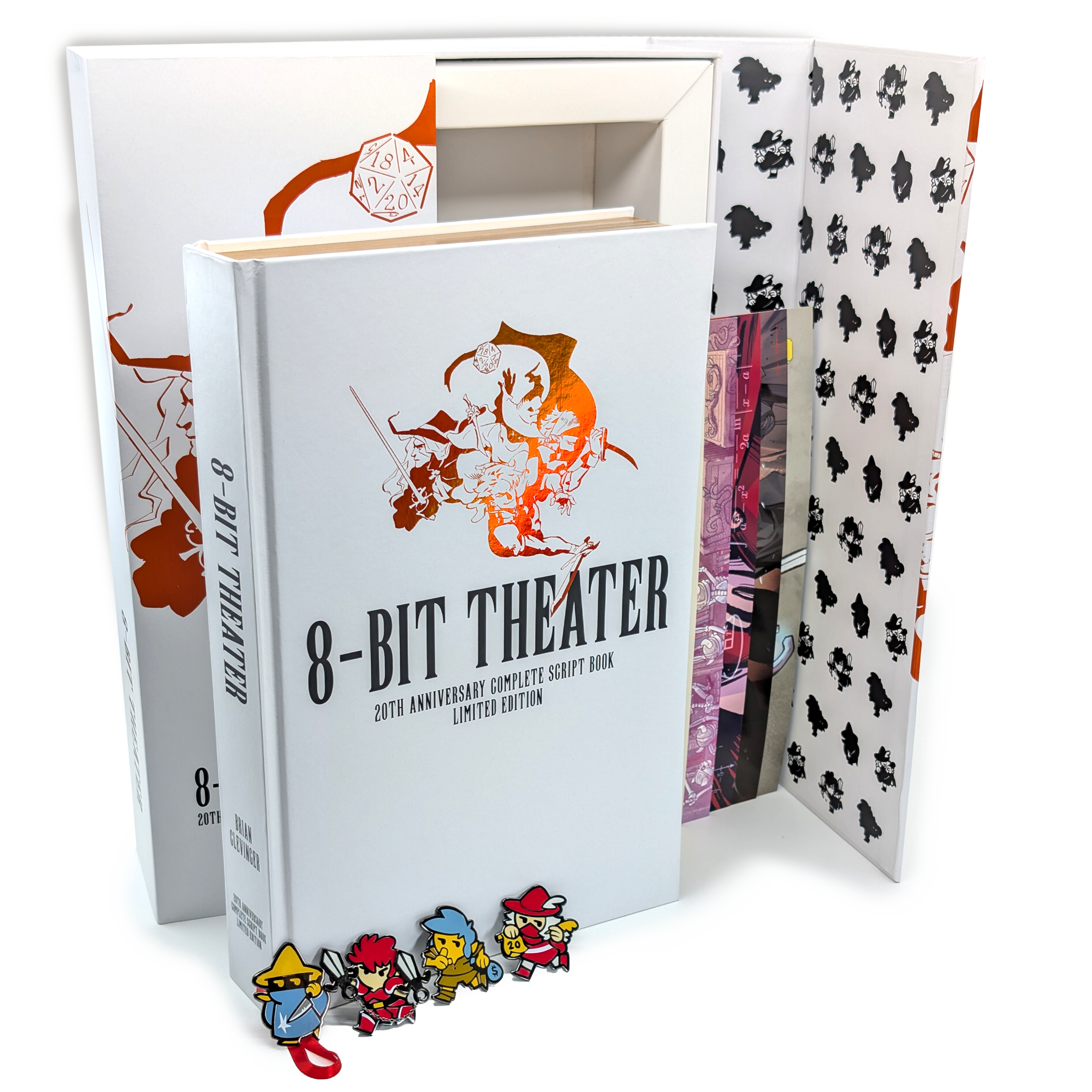 8-Bit Theater 20th Anniversary DO NOT SUE Scriptbook - Deluxe Limited Edition (w/ Extras)