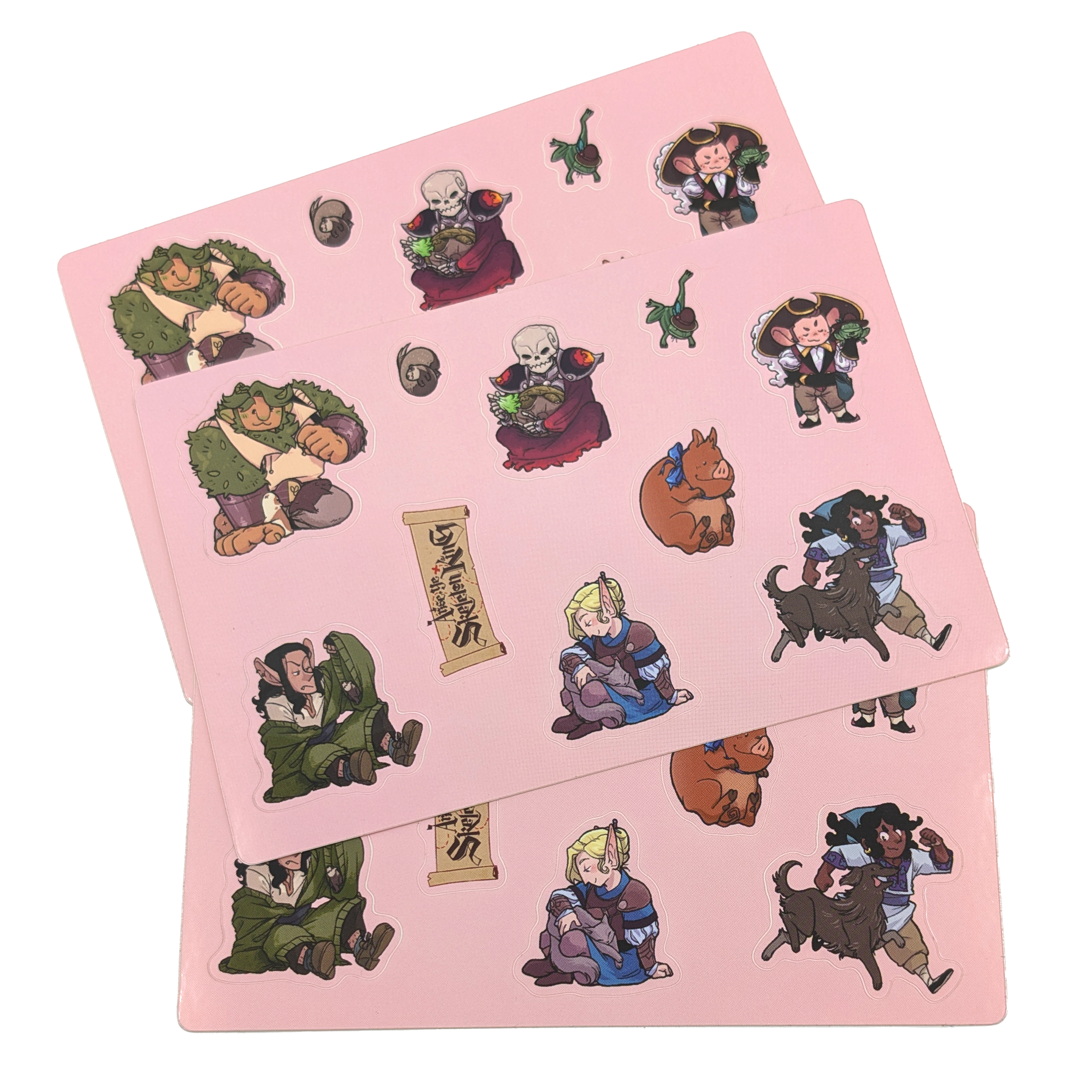 Skeleton King Sticker Sheet