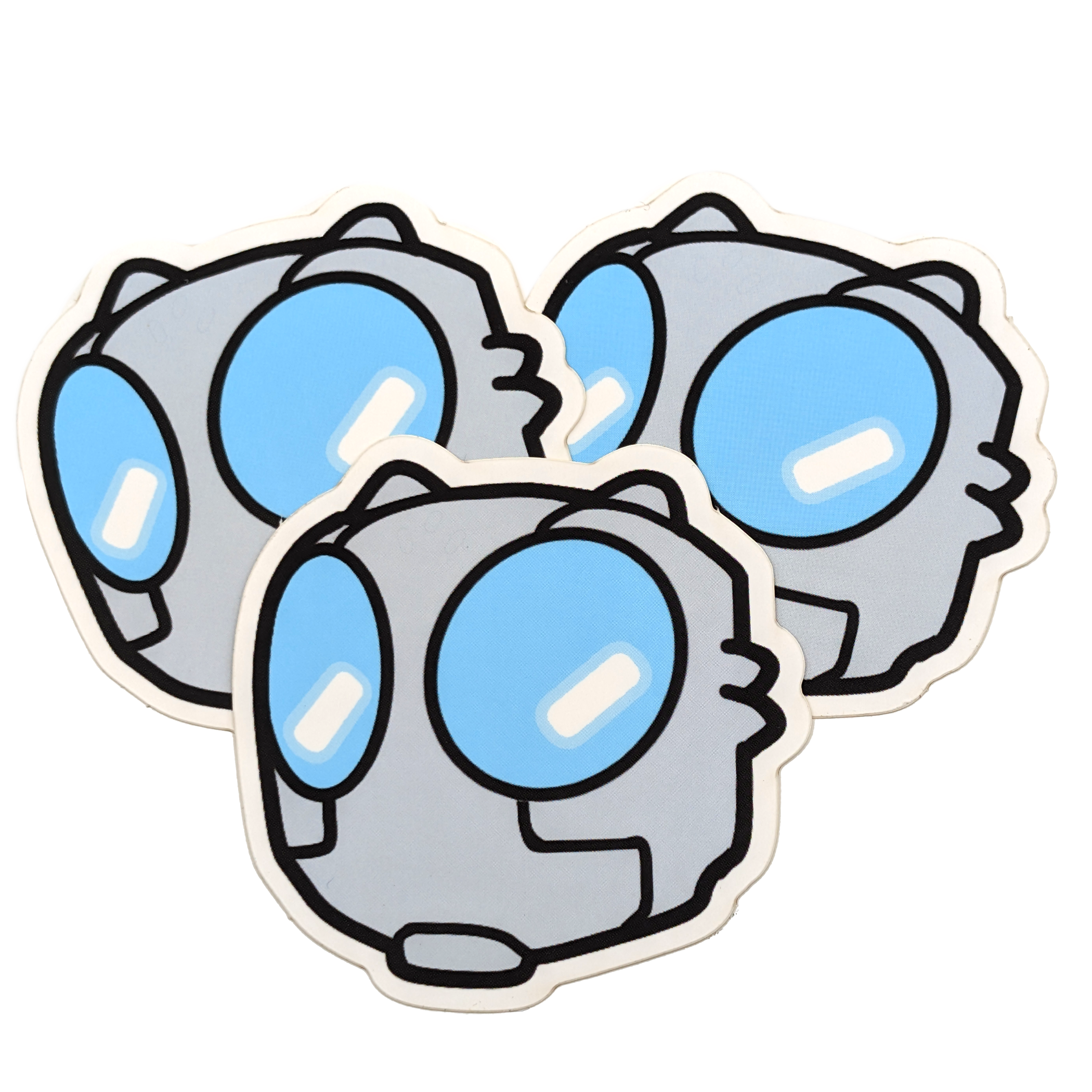 Atomic Robo Head Sticker