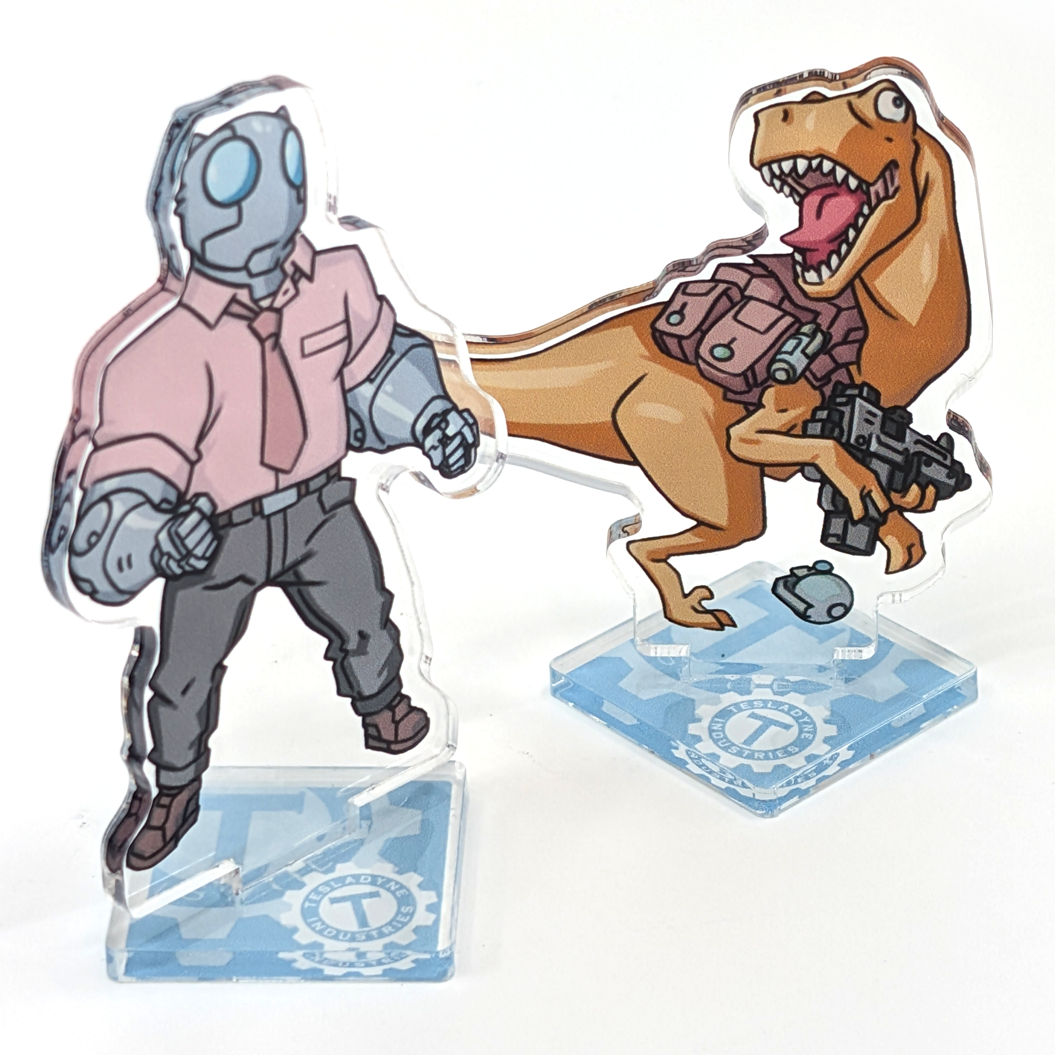 Atomic Robo & Dr. Dinosaur Standee Collection